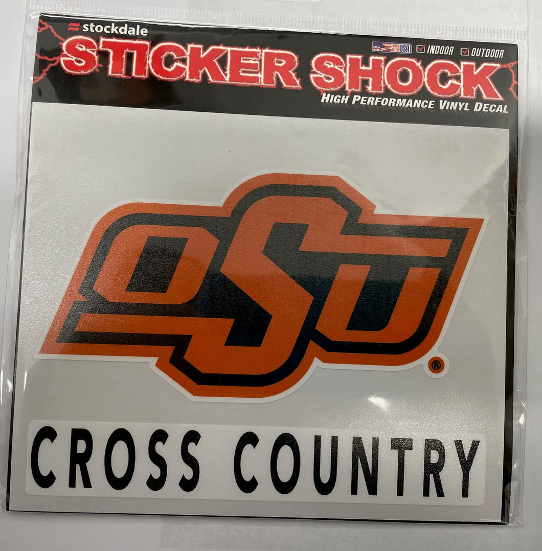 OSU Brand Cross Country Decal