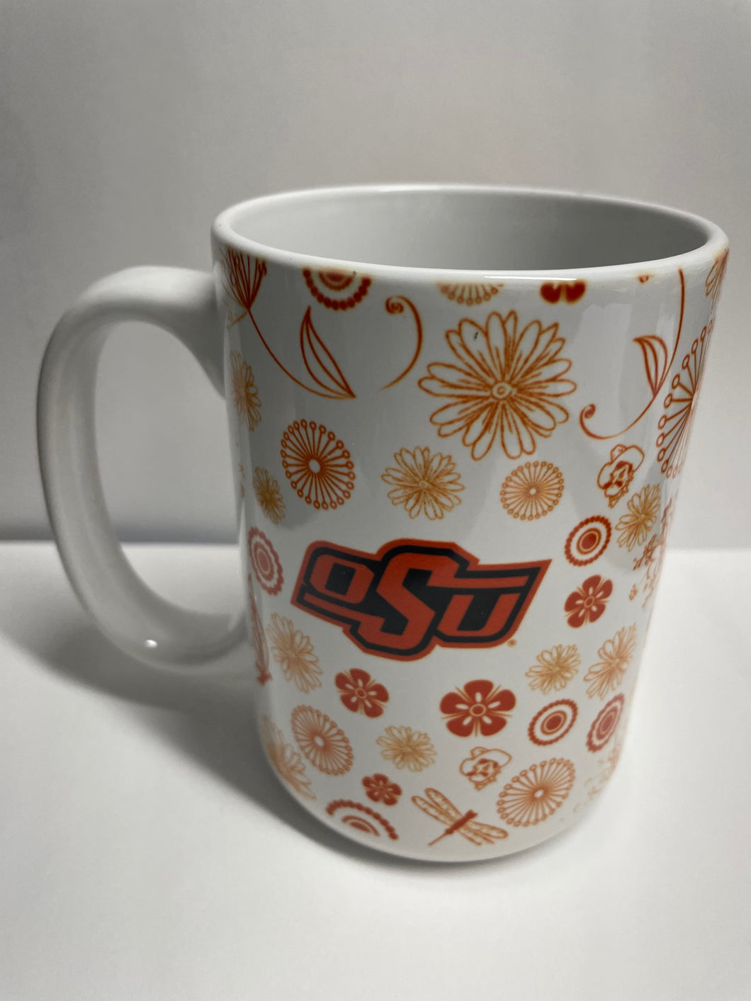 Oklahoma State Bloom Mug