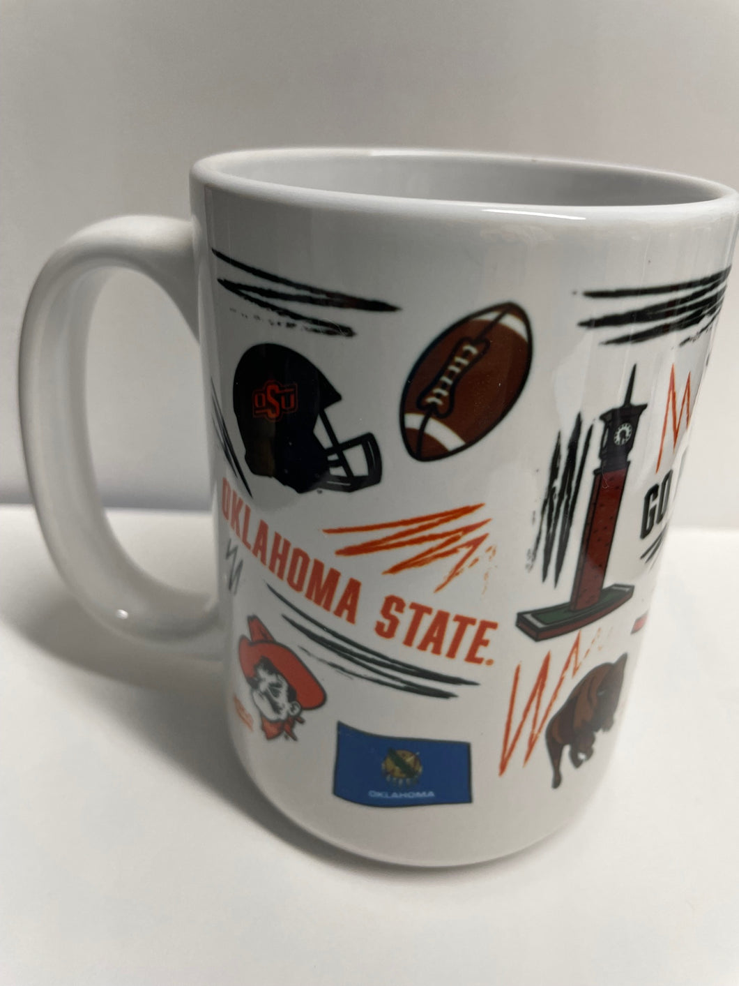Oklahoma State Symbols Mug