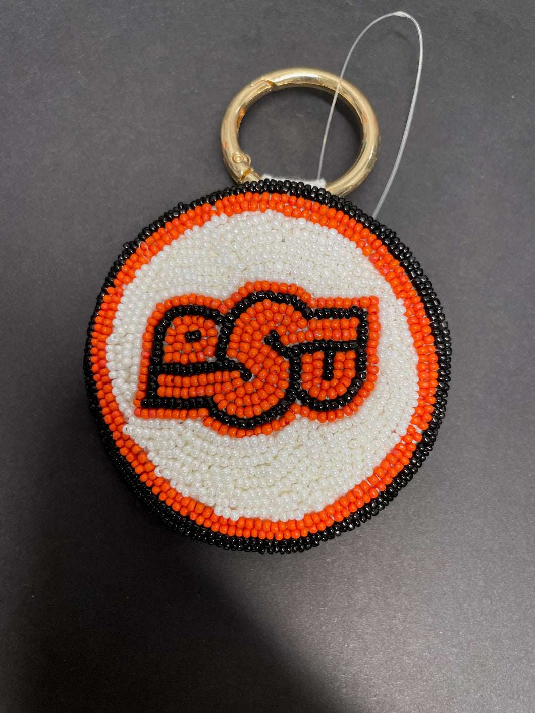 OSU Beaded Key Chain