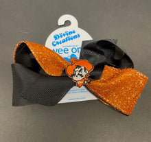 Load image into Gallery viewer, 2 Tone Glitter Bows w/ PETE
