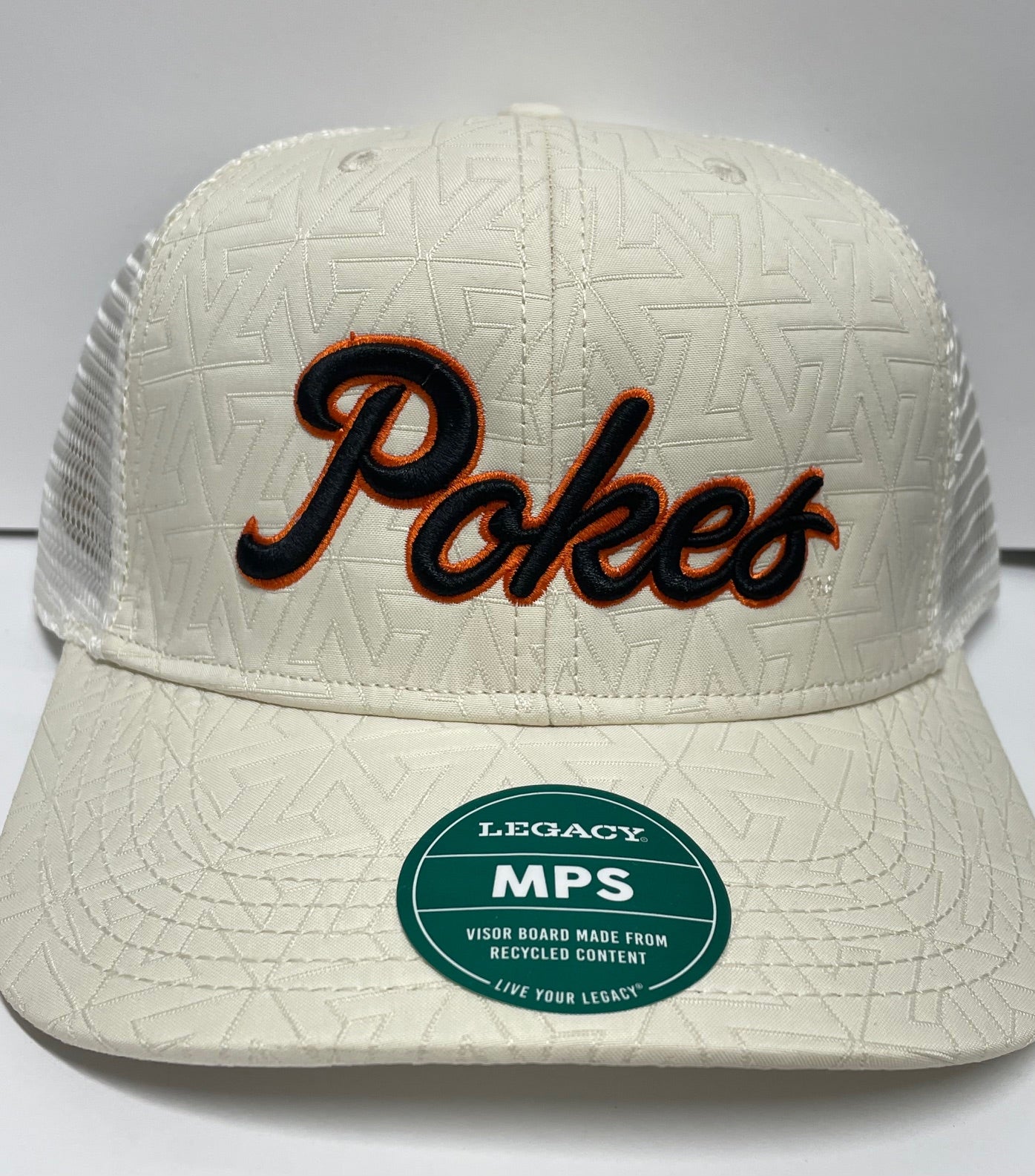 Script Pokes Hat Pokes Quilted Trucker Hat – For Pete's Sake