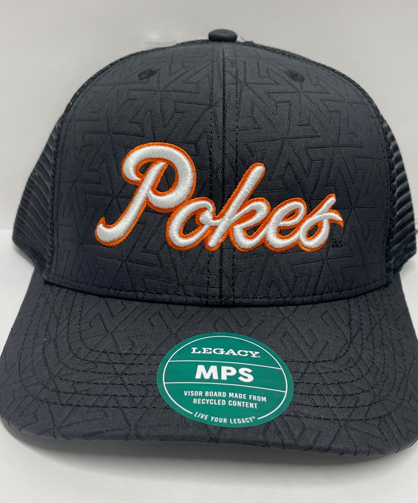 Script Pokes Hat Pokes Quilted Trucker Hat – For Pete's Sake
