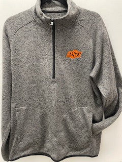 1/4 Charcoal Fleece Jacket