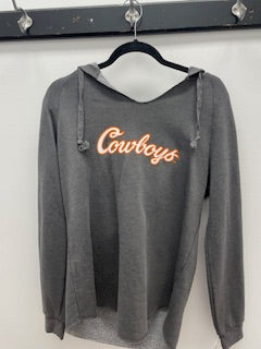 Women's Cowboys Script Hoodie