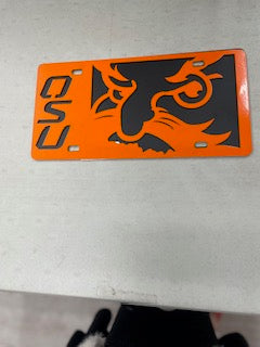 Pete Face License Plate