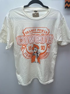 Clever Way Puff-College Short Sleeve Tee