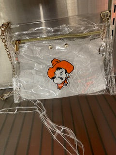 Varsity Patch Flat Crossbody