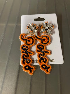 Jeweled Beaded Earrings