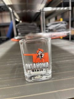 Square Map Shotglass