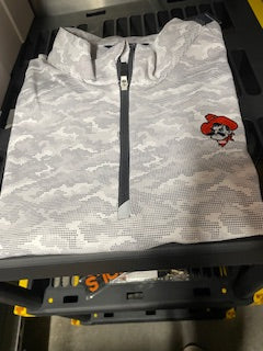 1/4 Zip Tall Traverse Camo