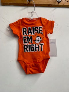 Raise Em Right Onesie