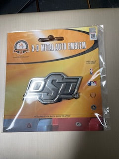 Metal Brand 3-D Car Decal