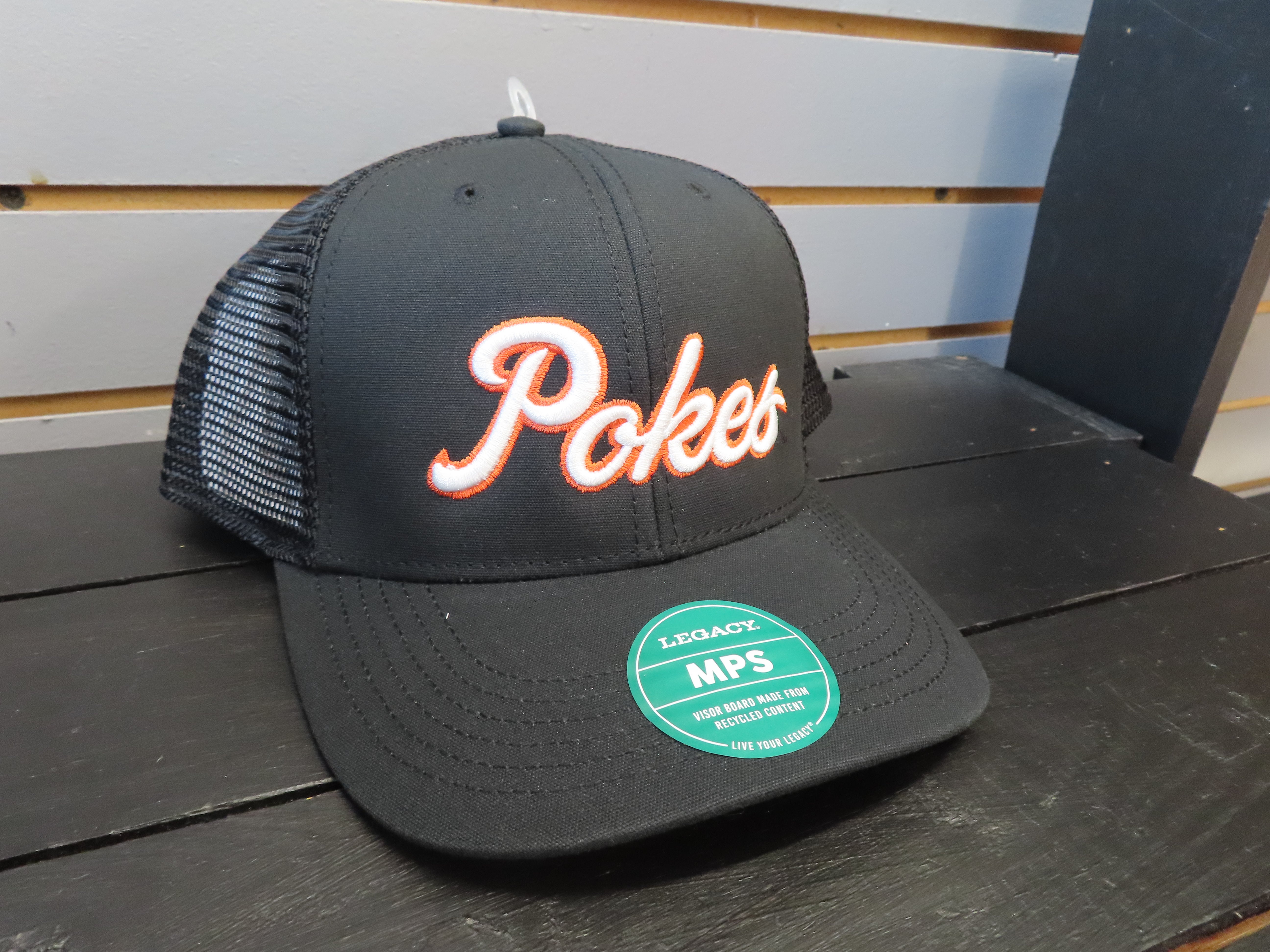 Script Pokes Pokes Embroidered Trucker Hat – For Pete's Sake