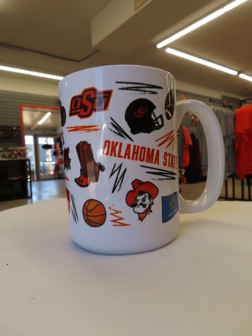 Oklahoma State Symbols Mug