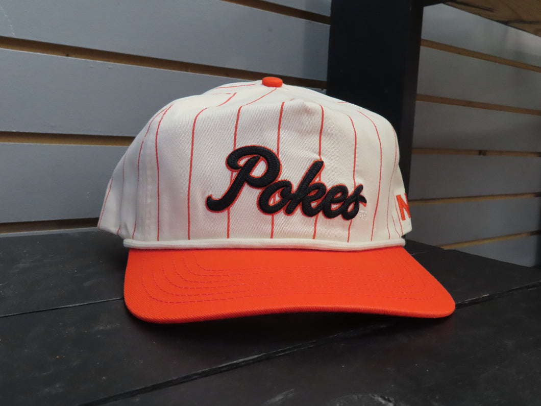 Pinstripe Pokes Hat