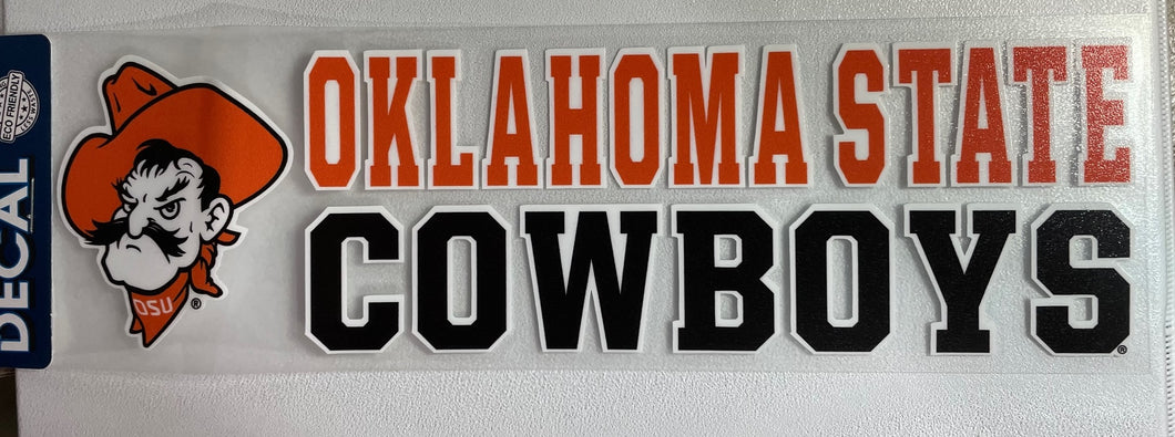 Oklahoma State Cowboys Decal