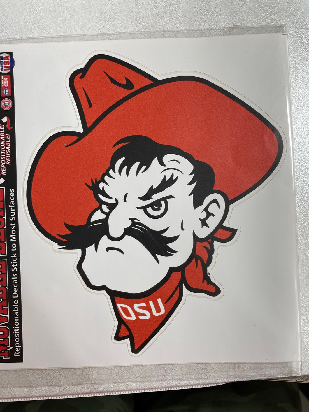 8 x 8 Pete Face Decal