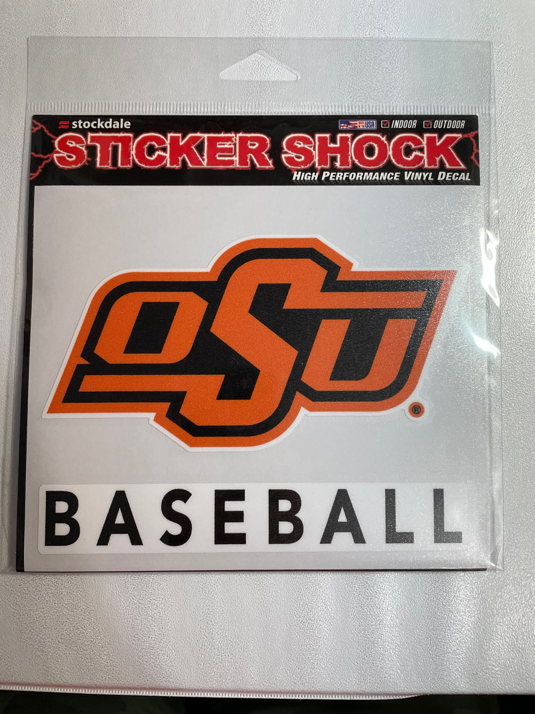 OSU Brand Baseball Decal