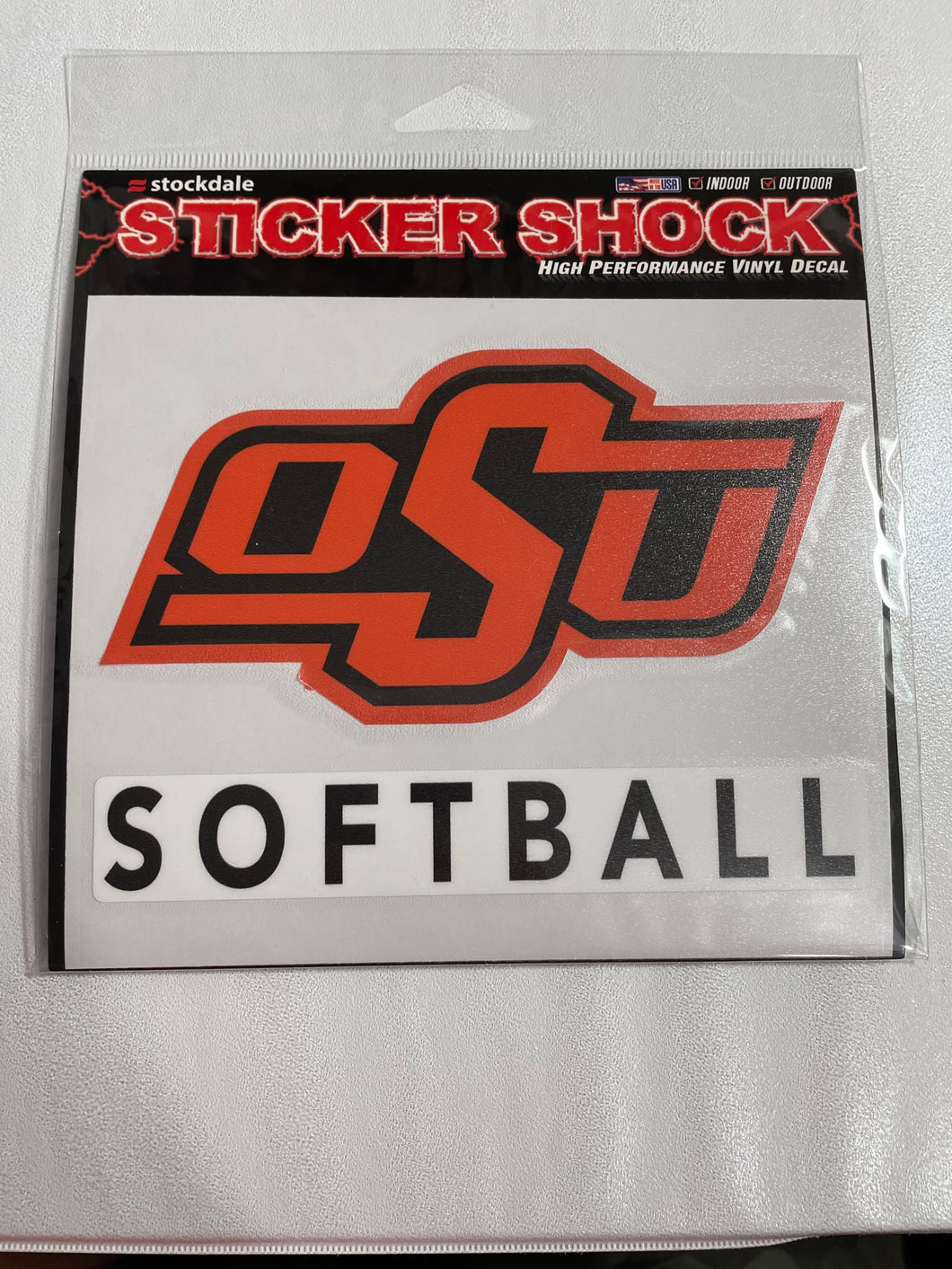 OSU Brand Softball Decal