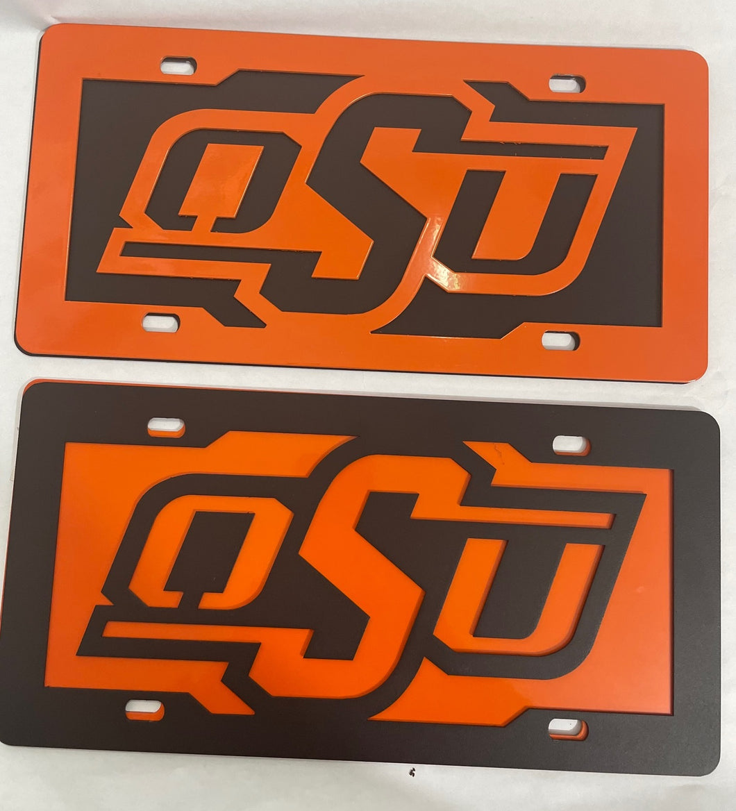 OSU Brand License Plate