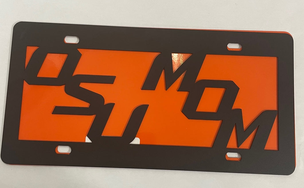 OSU MOM License Plate