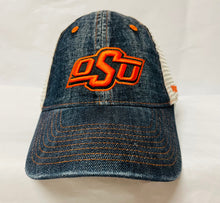Load image into Gallery viewer, Denim Trucker OSU Brand Hat
