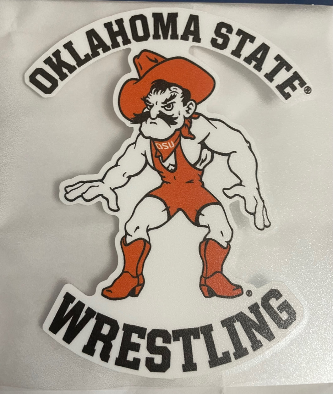 Wrestling Pete Decal